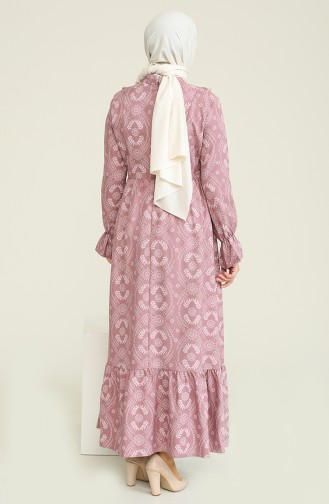 Violet Hijab Dress 10682.Lila