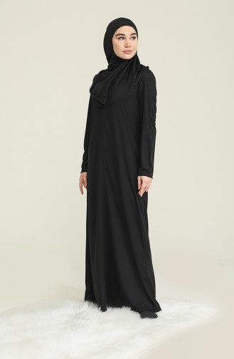 Black Prayer Dress 1978-01