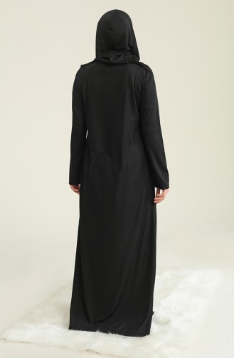 Black Praying Dress 1978-01