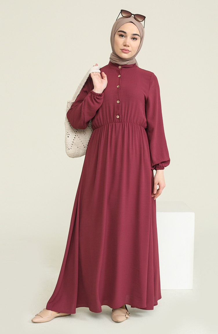 Cherry Hijab Dress 7001-02