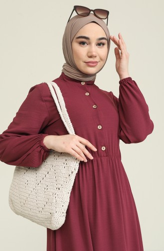 Robe Hijab Cerise 7001-02