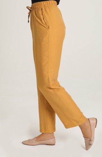 Pantalon Moutarde claire 6101-06