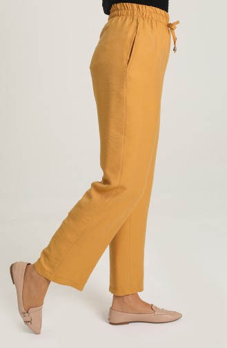 Pantalon Moutarde claire 6101-06