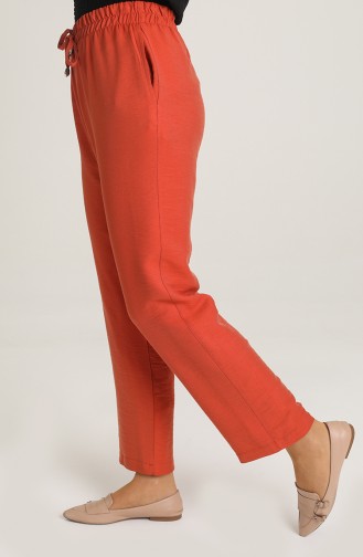 Brick Red Pants 6101-07