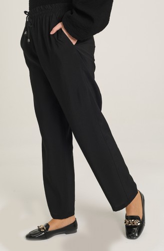Pantalon Noir 6101-15