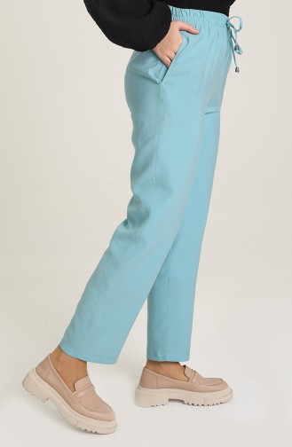 Turquoise Broek 6101-20