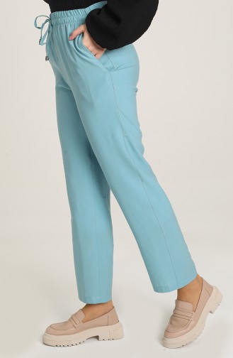 Turquoise Broek 6101-20