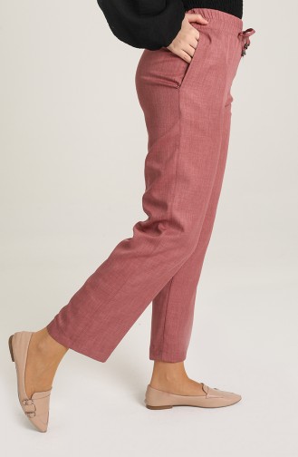 Pantalon Rose Pâle 6101A-01