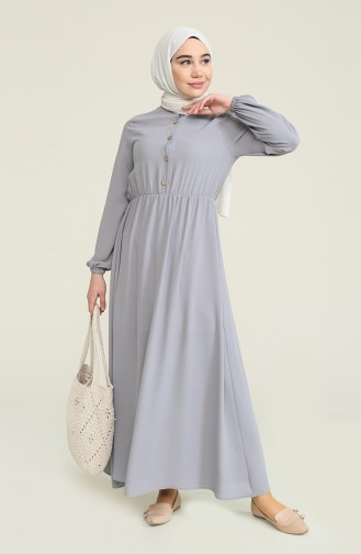 Robe Hijab Gris 7001-07