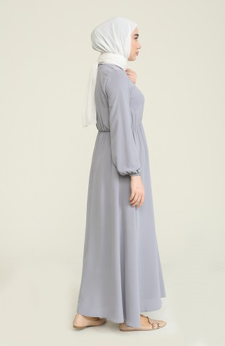 Robe Hijab Gris 7001-07