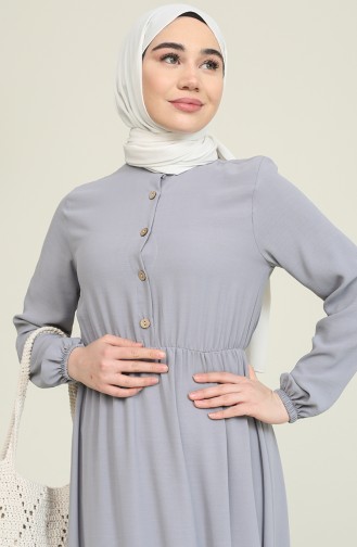 Robe Hijab Gris 7001-07