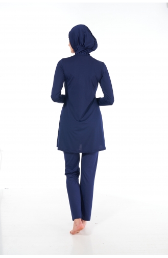 Navy Blue Swimsuit Hijab 22901-01