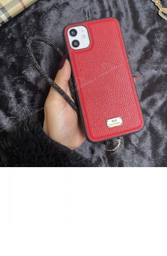Siyah Taşlı Telefon Bilek Askısı