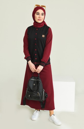 Claret red Sets 13050