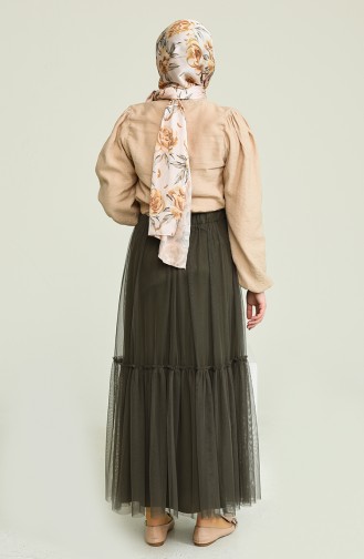 Dark Khaki Skirt 85066-05