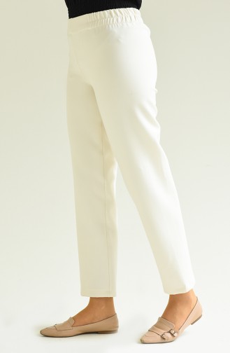 Cream Pants 2062A-02