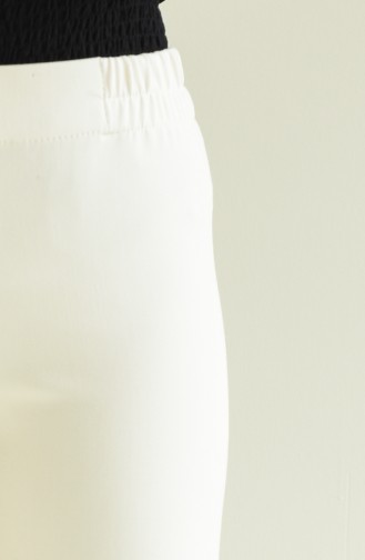 Cream Pants 2062A-02