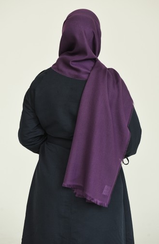 Eggplant Color Shawl 2021-02