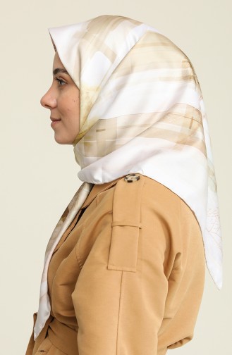 Beige Hoofddoek 4133-13