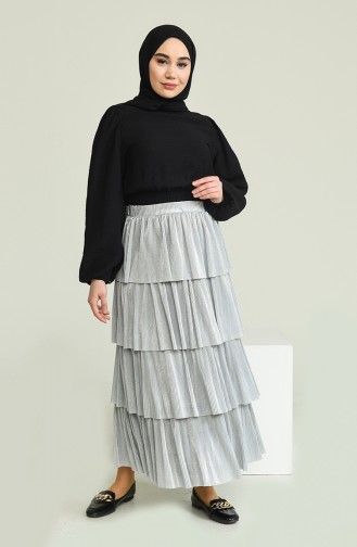 Gray Skirt 85043-01