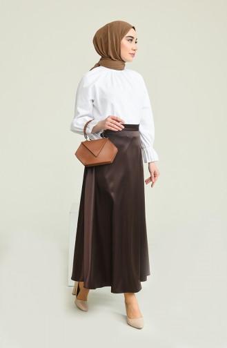 Brown Skirt 85067-01