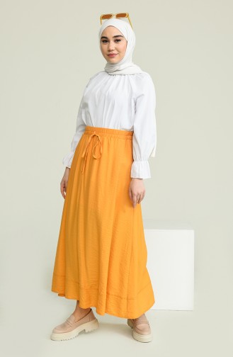 Light Mustard Rok 1752-06