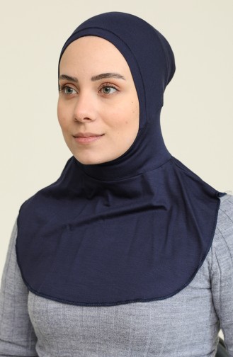 Navy Blue Underscarf 08