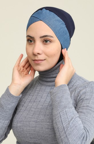 Bonnet Clasic -01 Bleu Marine Jean 01