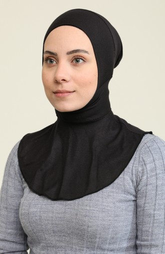 Sefamerve Bonnet Islamique Grande Taille 06 Noir 06