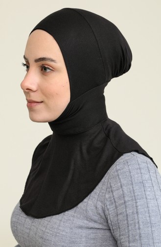 Sefamerve Bonnet Islamique Grande Taille 06 Noir 06