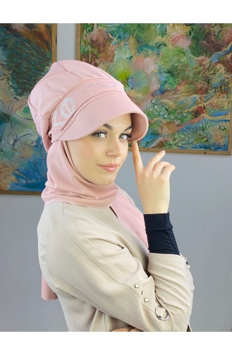 Turban Pret-a-Porter Rose clair 25BST060322-03