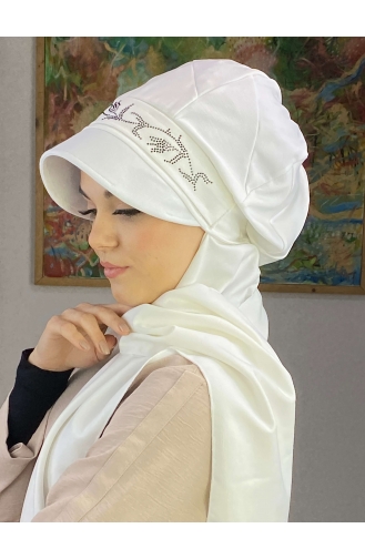 Turban Pret-a-Porter Blanc 15BST060322-01