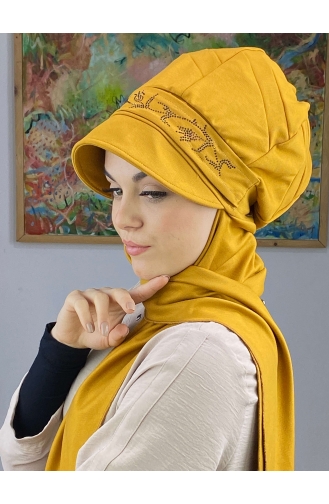 Senf Praktischer Turban 15BST060322-06