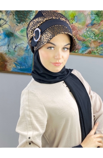 Turban Pret-a-Porter Couleur cuivre 36BST060322-01