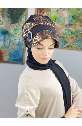 Turban Pret-a-Porter Couleur cuivre 36BST060322-01