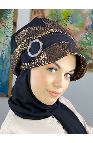 Turban Pret-a-Porter Couleur cuivre 36BST060322-01