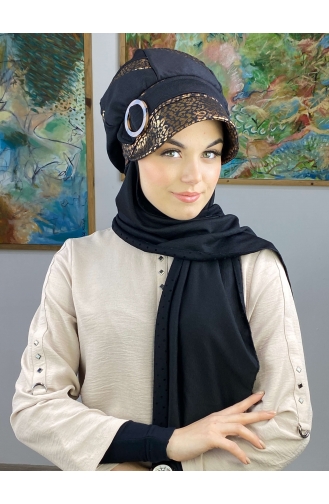 Turban Pret-a-Porter Couleur cuivre 37BST060322-01