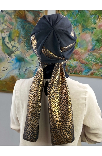 Turban Pret-a-Porter Couleur cuivre 38BST060322-02