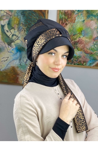 Turban Pret-a-Porter Couleur cuivre 38BST060322-02
