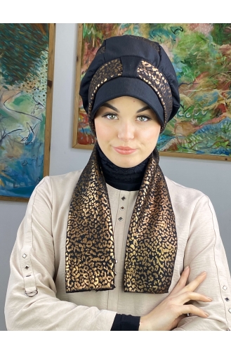 Turban Pret-a-Porter Couleur cuivre 38BST060322-02