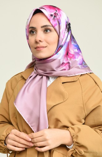 Rayon Eşarp 3148-04 Gül Kurusu Fuşya