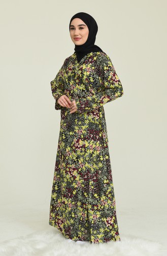 Green Praying Dress 0057-01