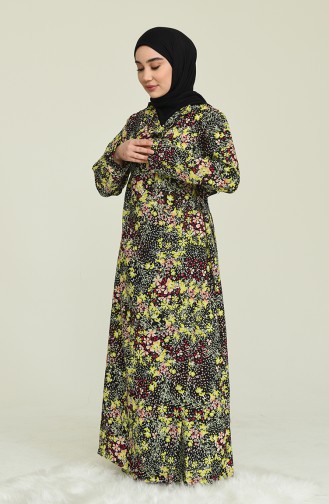 Green Prayer Dress 0057-01