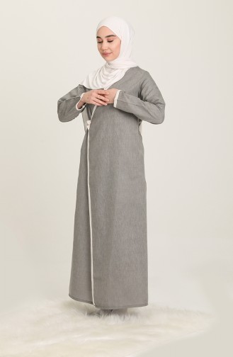 ملابس الصلاة رمادي فاتح 7035-02