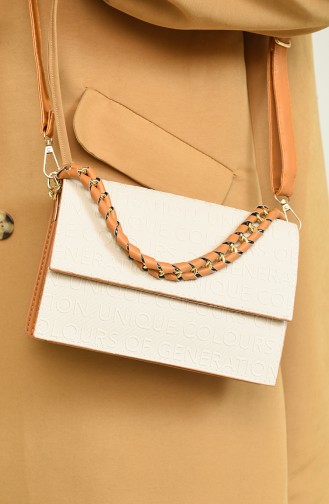 Beige Shoulder Bags 3544-05