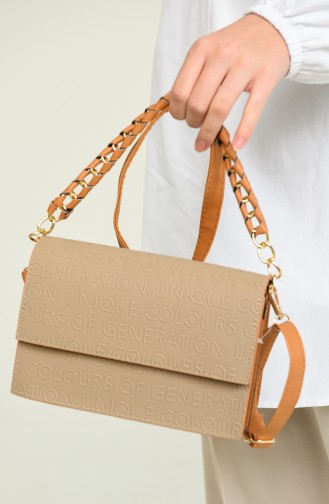 Tan Shoulder Bags 3544-74