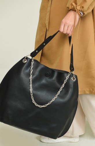 Black Shoulder Bags 162-55
