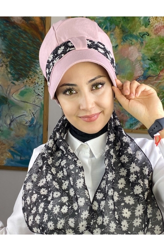 Light Pink Ready to Wear Turban 52BST060322-10