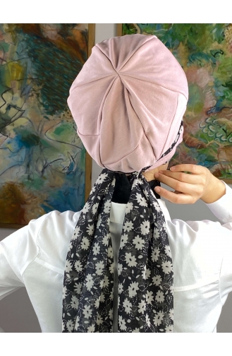 Light Pink Ready to Wear Turban 52BST060322-10