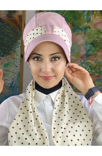 Light Pink Ready to wear Turban 52BST060322-11